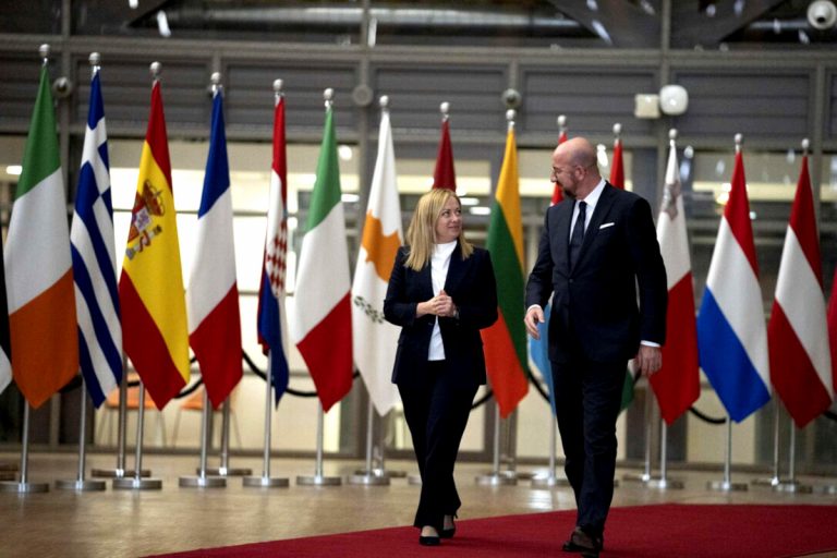 meloni a bruxelles