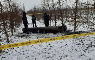 Il missile S-300 caduto in Moldavia
