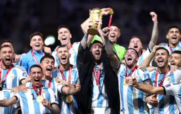 argentina campione mondo festa