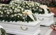 Padre e figlio morti in incidente, la lettera lettera durante i funerali