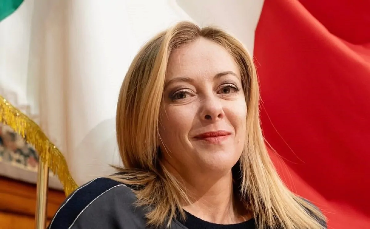 La premier Giorgia Meloni