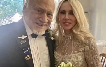 Buzz Aldrin sposo