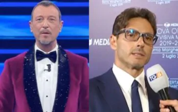 Mediaset programmi Sanremo