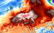 La cartina termica dell'Europa attuale