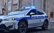 Sul posto è intervenuta la polizia locale di Modena