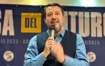 Il vicepremier Matteo Salvini