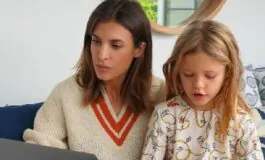 Elisabetta Canalis figlia