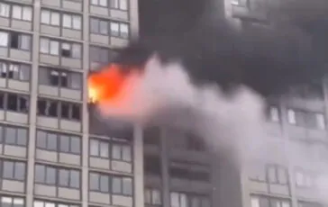 incendio grattacielo chicago