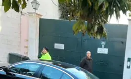 La carraia dell'ambasciata italiana a Lisbona
