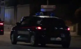 Sul posto sono accorsi i carabinieri