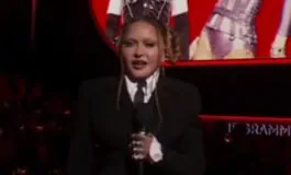 Madonna ed il suo insolito look alla cerimonia dei Grammy