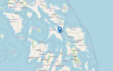 filippine terremoto mare