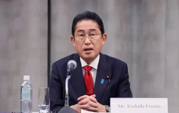 Il premier nipponico Fumio Kishida