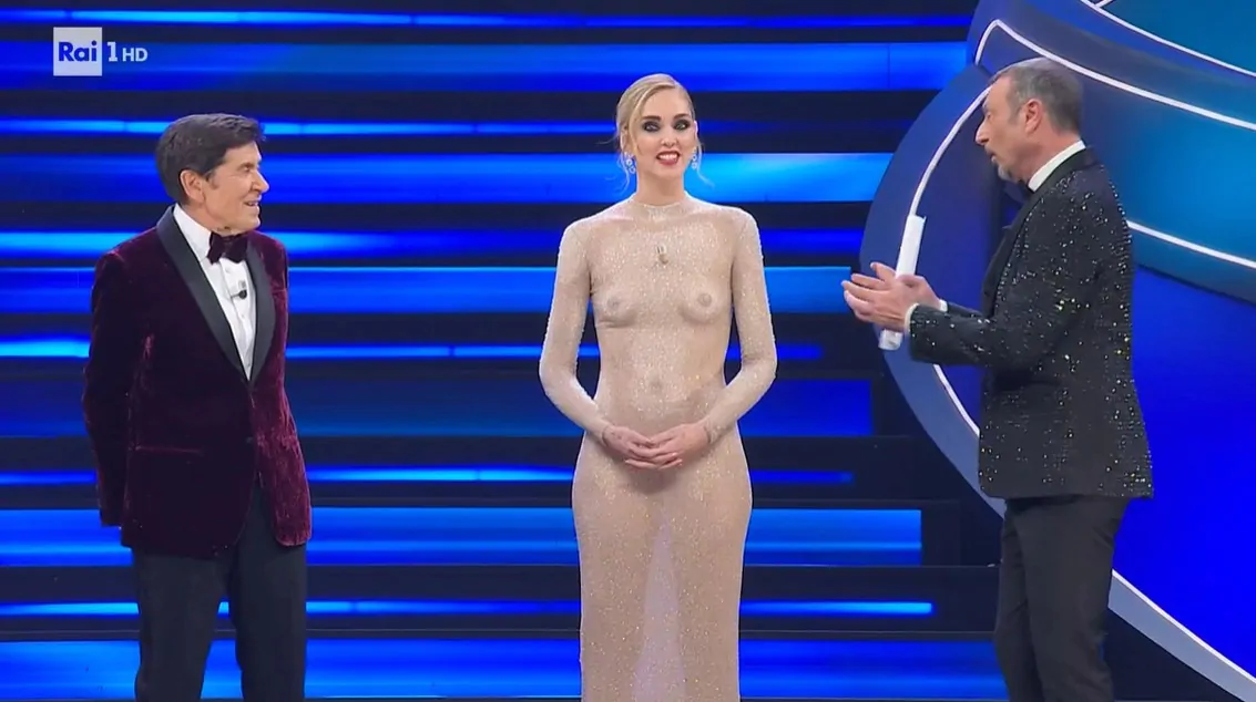 sanremo 2023 monologo ferragni