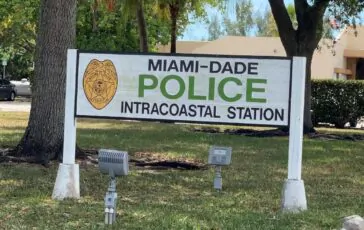 La stazione di polizia di Miami Dade