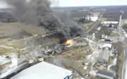 treno cisterna deragliato in Ohio