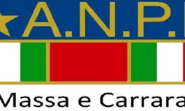 Lo stemma-logo dell'Anpi di Massa Carrara