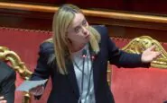 Giorgia Meloni nel dibattito di oggi alla Camera