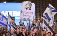 Le proteste in Israele contro Netanyahu