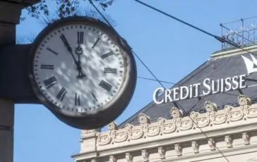 I titoli in Borsa di Credit Suisse crollano