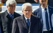 Sergio Mattarella in visita a Crotone dopo la strage di Cutro