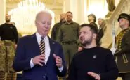 Joe Biden a Volodymyr Zelensky a Washington