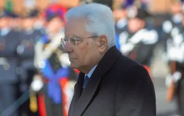 Il Capo dello Stato Sergio Mattarella