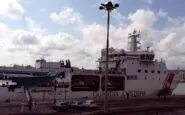 Nave Diciotti della GC è arrivata a Reggio Calabria (nella foto è in altro attracco)