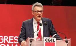 Il segretario Cgil Maurizio Landini