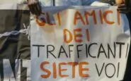 Uno scatto del corteo precedente a Cutro, quello di Roma