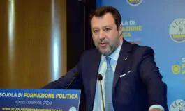 Matteo Salvini alla scuola di formazione politica della Lega