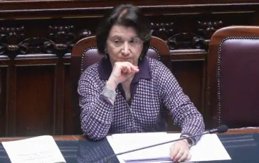 La ministra Eugenia Roccella