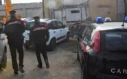 Carabinieri all'opera dopo un incidente sul lavoro (repertorio)
