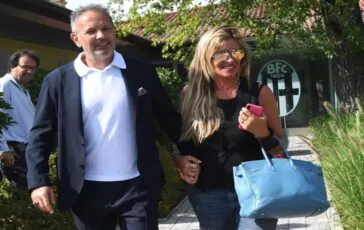 Mihajlovic moglie Arianna