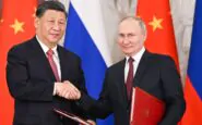 Xi Jinping e Vladimir Putin a Mosca