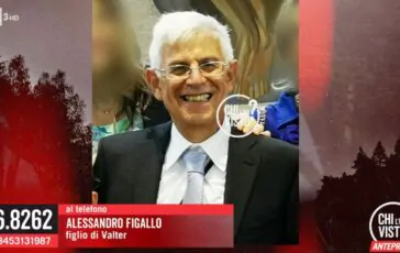 Chi visto Valter scomparso
