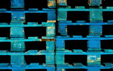scelta dei materiali pallet in legno o plastica