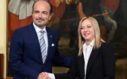 Il sottosegretario Alessio Butti con Giorgia Meloni