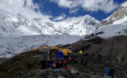 valanga sull'Himalaya