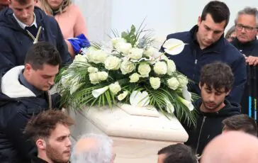Il funerale di Andrea Papi