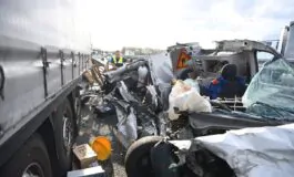 Incidente in autostrada sulla A14: coinvolti un autotreno e un'automobile