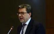 Il ministro dell'Economia Giancarlo Giorgetti