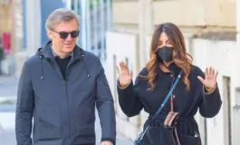 Flavio Cattaneo con Sabrina Ferilli nel 2022