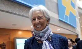 La presidente Bce Christine Lagarde