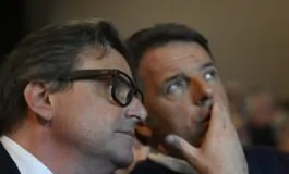 Matteo Renzi con Carlo Calenda