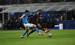 Champions League, al Milan il primo round dei quarti: Bennacer piega il Napoli