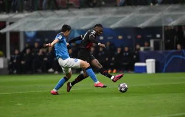 Champions League, al Milan il primo round dei quarti: Bennacer piega il Napoli