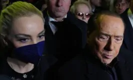Marta Fascina con Silvio Berlusconi
