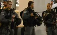 Polizia militare israeliana a Tel Aviv