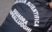 Sul posto la Polizia scientifica